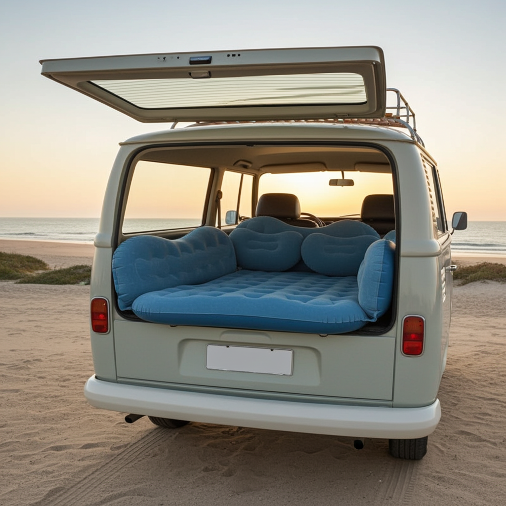 Colchón Inflable para Coche Camping y Viajes